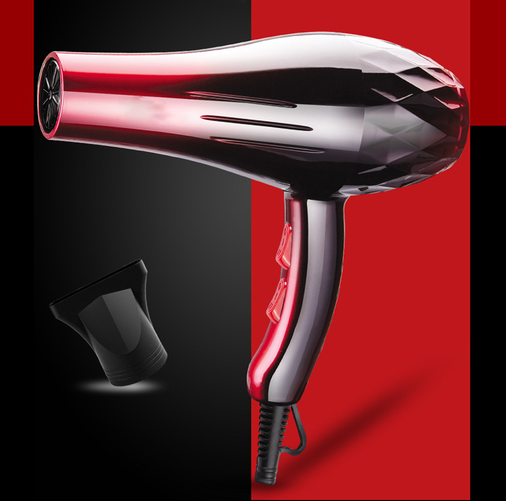 Hair Dryer For Travel&home Negative concentrator/diffuser/spin curl/rotation head Ionic Hair Blow Dryer 3 Heat Settings