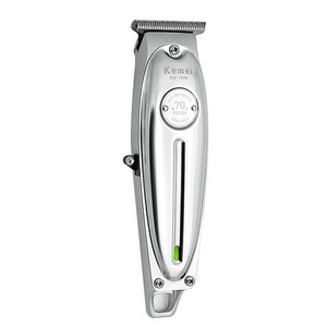 KM-1949 Cordless Silver and Gold Electric Hair Trimmer Multi-function Hair Cut Tools Hair Clippers With Combs