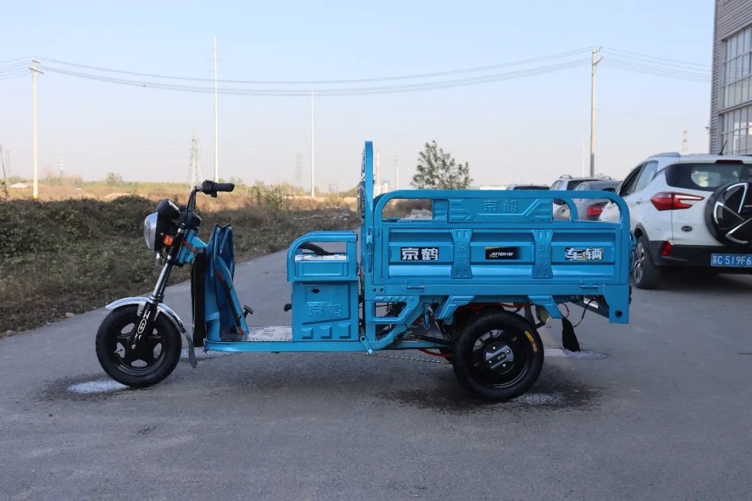 Chinese Manufacturer Transportation Tricycle 48V 800W 30-40km/h Cargo E-Trikes Electric Tricycles