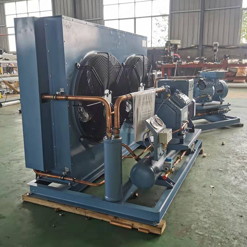 Bitzer Compressor 25HP 30HP 60HP Bizer Semi Enclosed Piston Compressor Refrigeration condensing unit For Frozen Fish