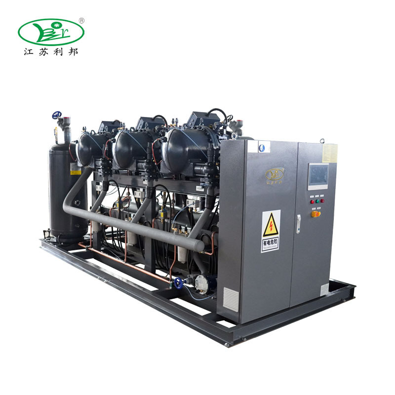 Wholesale Fushen Condensing Unit Screw Compressor Big Cooling Capacity for Mobile Walk in Cold Room