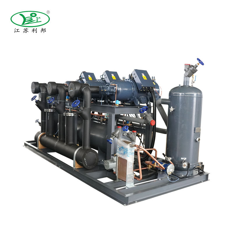 Wholesale Fushen Condensing Unit Screw Compressor Big Cooling Capacity for Mobile Walk in Cold Room