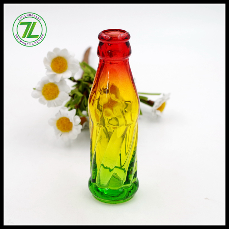 custom printing frosty fancy free Tritan drink juice coca sodas carbonate cold beverages summer glass bottle  with easy open top