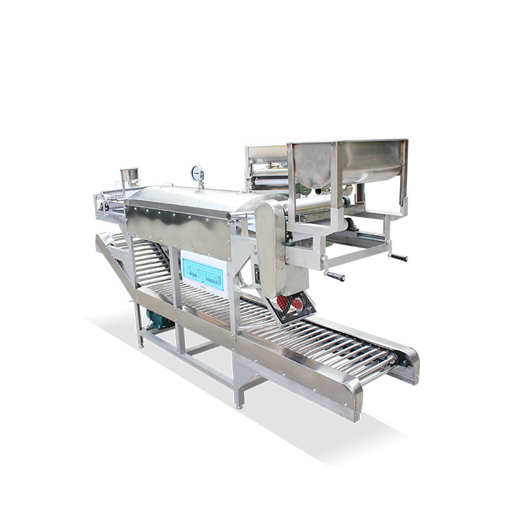 Commercial Automatic Flat Rice Noodle Making Machine Pho Noodle Kueh Tiaw Making Machine