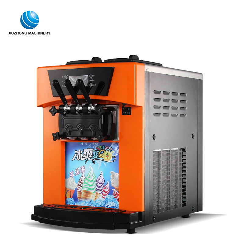 2019 New products commercial used yogurt frozen machine chinese 3 flavors soft serve ice cream stick bundling machine for sales