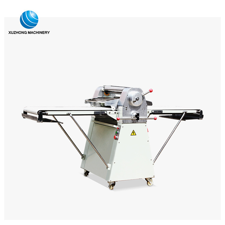 Electric Automatic Dough Sheeter Machine Puff Pastry Making Machine Flaky Pastry Dough Roller Table Top Dough Sheeter Machine