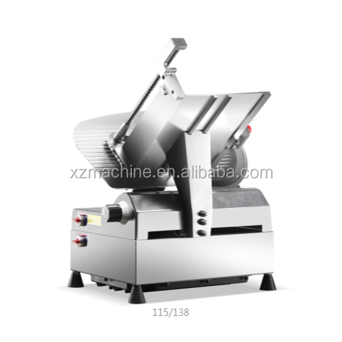 Good Quality Full Automatic Mini Frozen Meat Slicer Machine Desktop Meat Slicer Commercial Industrial Processing Meat Slicer