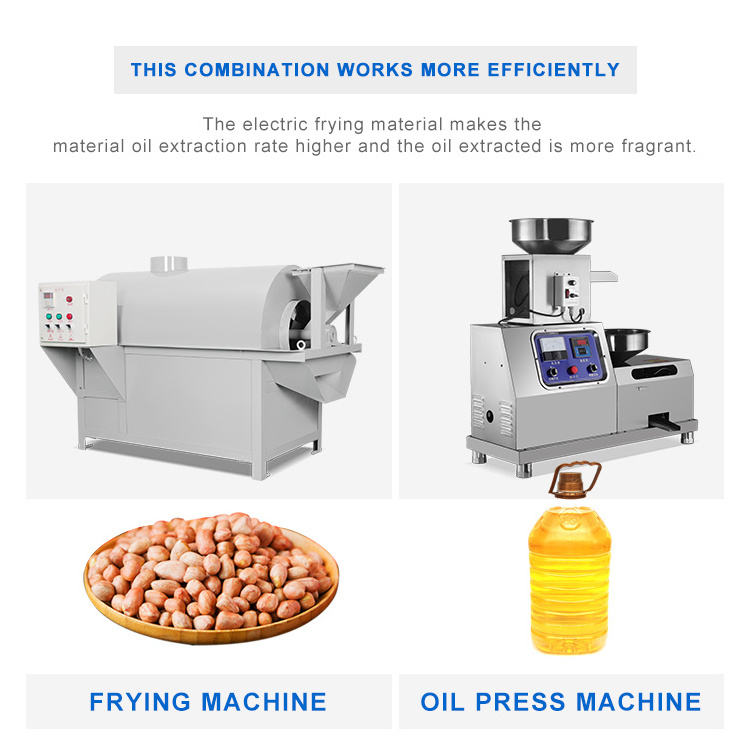 china manufacturer electric nuts roasting machine cashew nut roasting machine