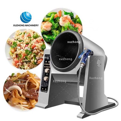 Fried Rice Machine 6L 12L Restaurant Kitchen Electric Automatic Stir Fry Machine Cooking Robot Rotating Fried Rice Robot Cooker