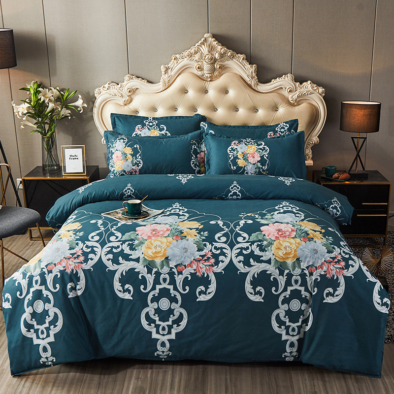 Fashion Burgundy Stitchinig Embroidery Quilts China Microfiber Bedspread Set Comforter Sets 3pcs Quilt Colcha Coverlets Bedding