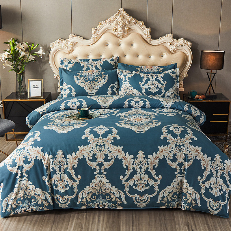 Fashion Burgundy Stitchinig Embroidery Quilts China Microfiber Bedspread Set Comforter Sets 3pcs Quilt Colcha Coverlets Bedding