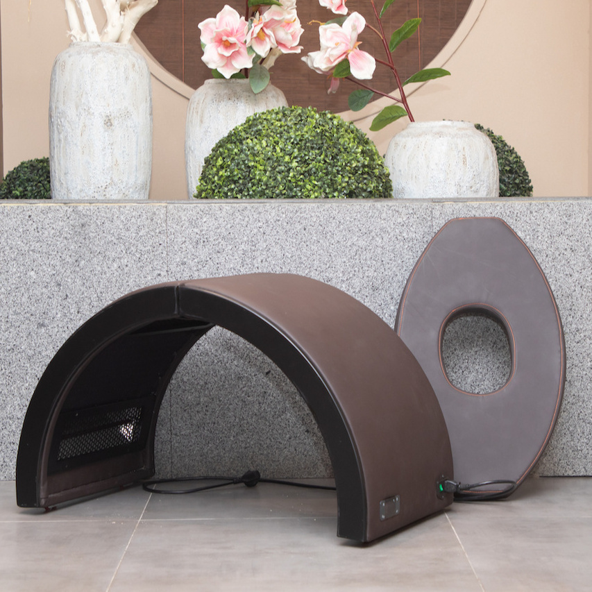 Home Use Beauty Equipment Far Infrared Ray Sauna Dome and Foldable curve sauna yoni seat