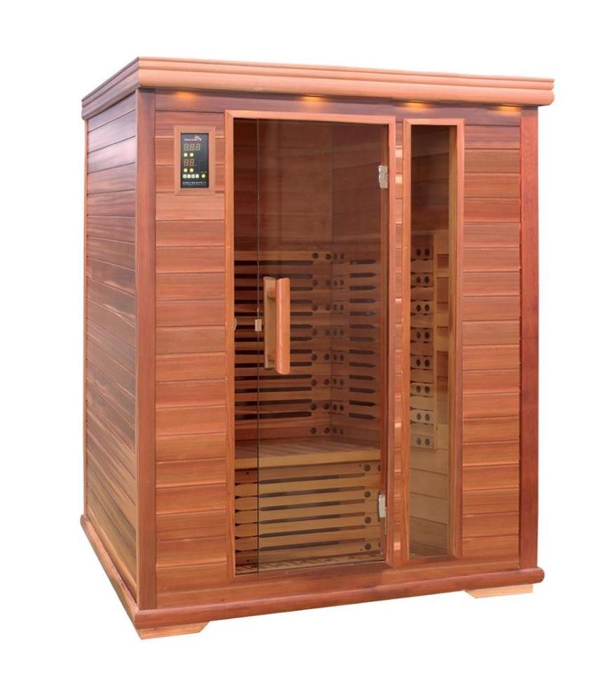 KN-003B Canada hemlock far infrared wooden mini sauna house