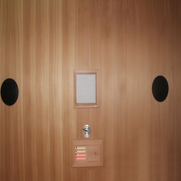 KN-003B Canada hemlock far infrared wooden mini sauna house