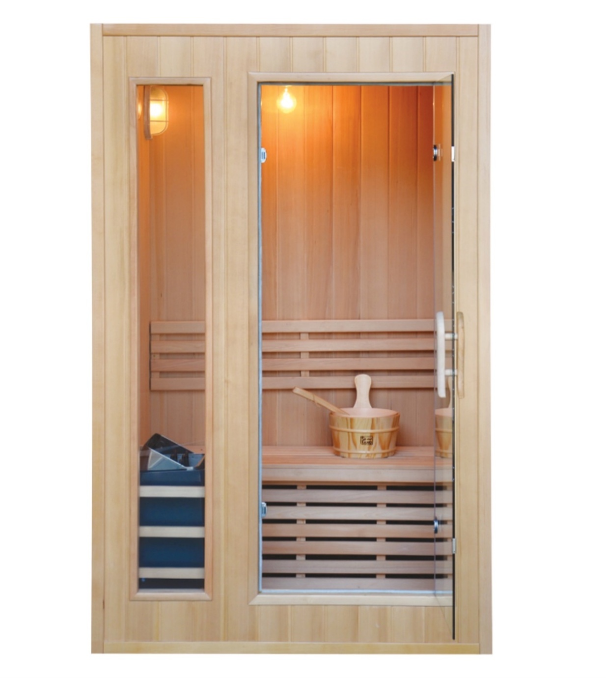 Portable DIY Sauna Room Wooden Sauna Room Infrared Indoor and Outdoor Steam Sauna