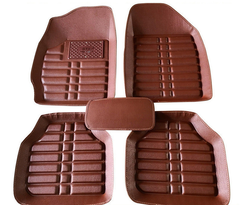 Hot Selling Custom Waterproof And Anti Slip Four Season Car Floor Mat Kit With 4 Pieces Of General Car Floor Mats