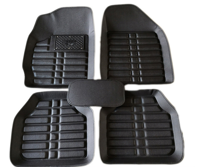 Hot Selling Custom Waterproof And Anti Slip Four Season Car Floor Mat Kit With 4 Pieces Of General Car Floor Mats