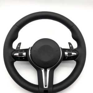 Custom Leather Auto Car Steering Wheel for BMW F01 F02 F03 F04 F06 F07 F10 F11 F12 F15 F16 F18 F20 F25 F26 F30 F32 E60 M3 M5 M6