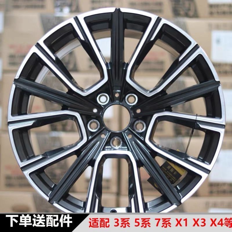 Luxury For BMW Car with 18 19 20 Inch Concave Defense Wheel Glossy Black Alloy and Aluminum Cast Wheels 50mm Hub Size