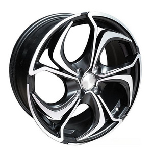 14 15 16 Inch Alloy Wheel With PCD 100-114.3 Tuning Wheels Black Machine Face 2023 Hot Sale Design Rims