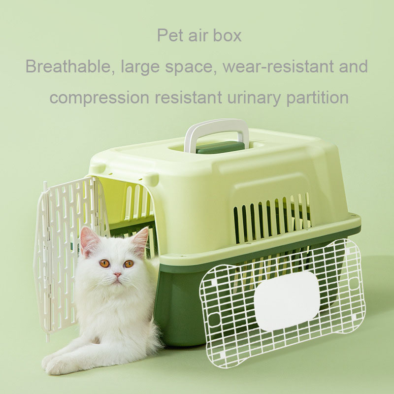 Pet Air Box Bag Contrasting Dog Car Outdoor Travel Cat Transport Cage for Small Medium Dog Portable Dog Carrier House