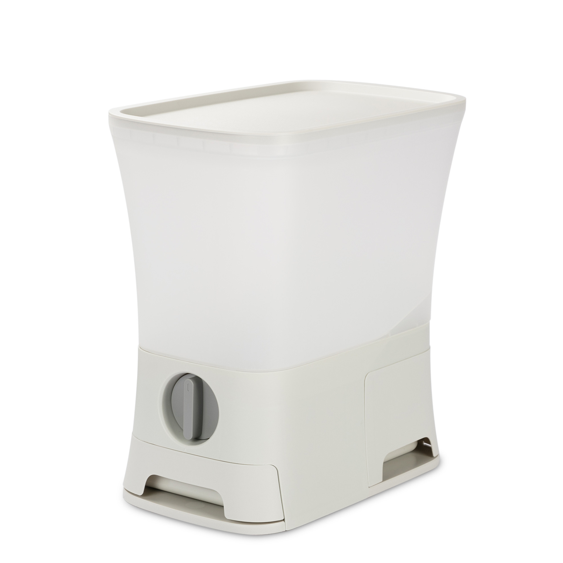 Quantitative grain storage bucket pet multi-functional grain storage bucket moisture-proof lock fresh