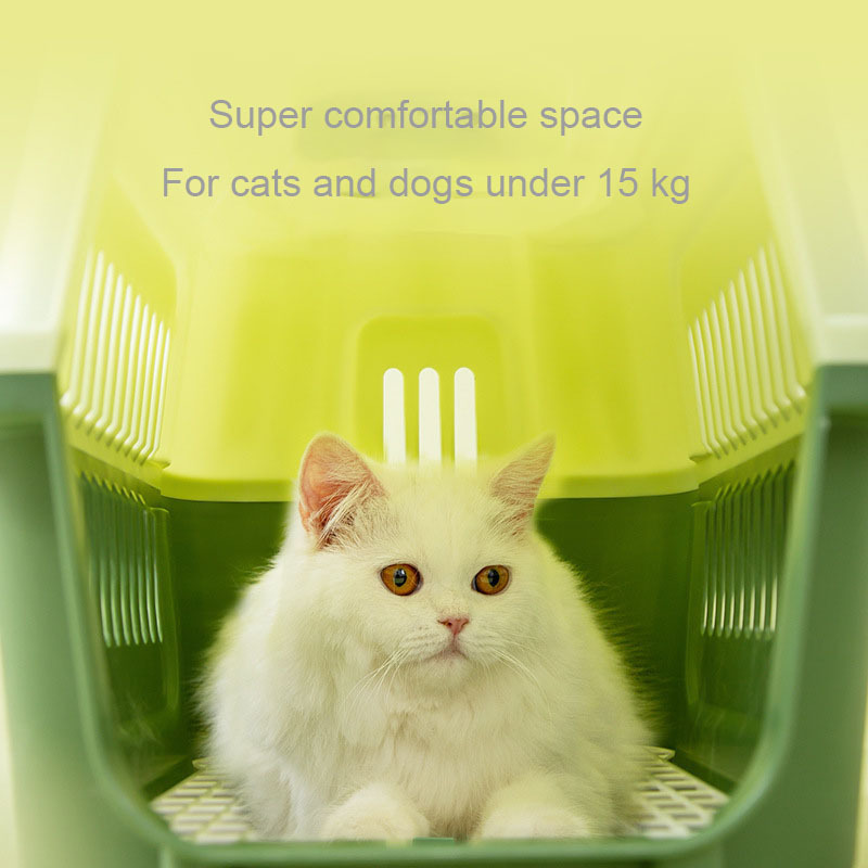 Pet Air Box Bag Contrasting Dog Car Outdoor Travel Cat Transport Cage for Small Medium Dog Portable Dog Carrier House