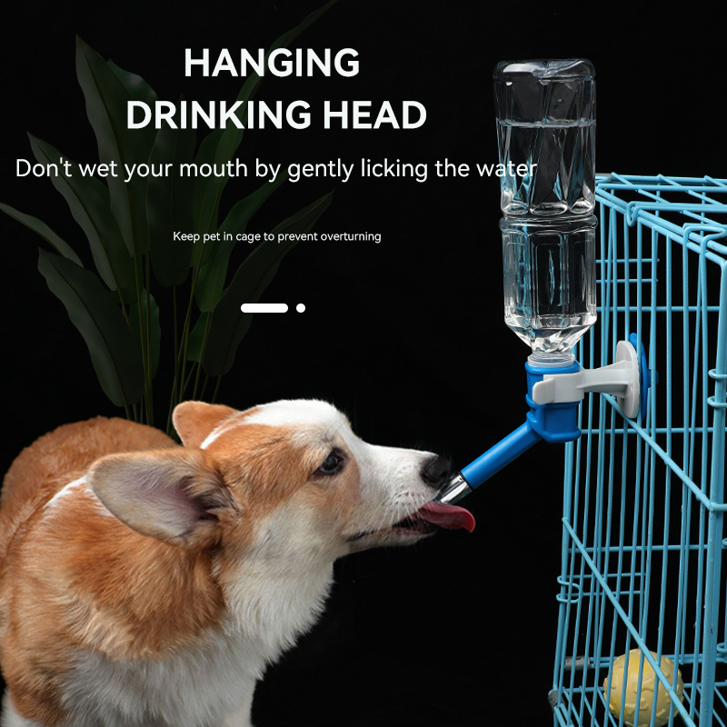 Factory Direct Sale Pet Drinking Head Pet Accessory Dog Cat Kennel Water Feeder Nozzle No Drip Pet Dog Water Dispenser Nozzle