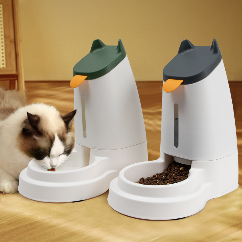 Smart Pet Food Water Feeder Set Durable Cute Drinking Bowl for Dog Cat High Quality Automatic Water Dispenser Food Feeding Bowl