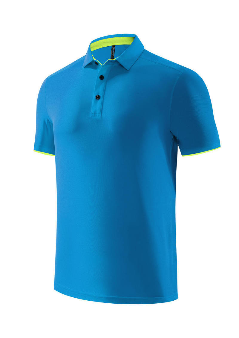 Custom High Quality 92% Polyester 8% Dry Fit Sports Polo Shirt Print Sport Polo Men t Shirts