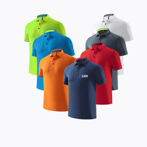 Custom High Quality 92% Polyester 8% Dry Fit Sports Polo Shirt Print Sport Polo Men t Shirts