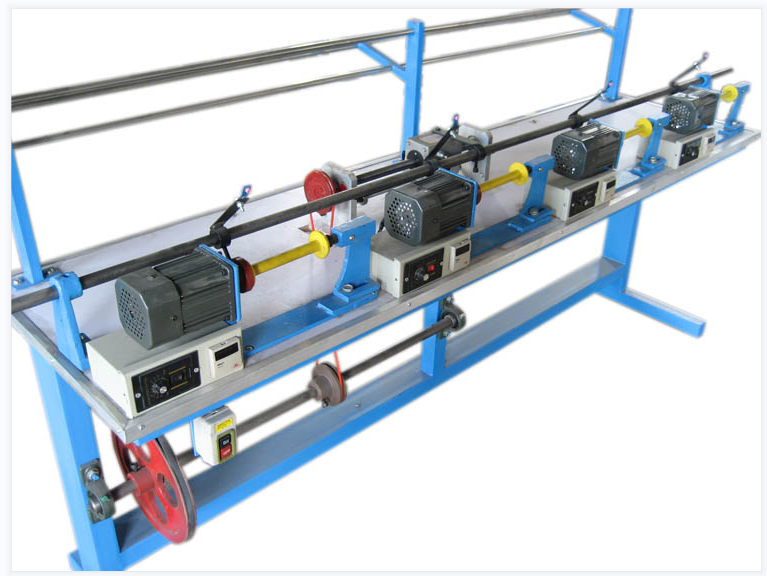 automatic winding machine Automatic Bobbin Winding Machine Yarn Winder, various heads winding machine with tension pay-off frame