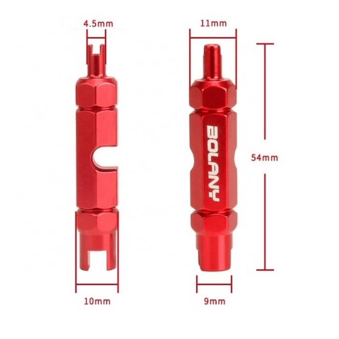 Valve Core Removal Tool for Presta & Schrader Tubeless Cycling Tires