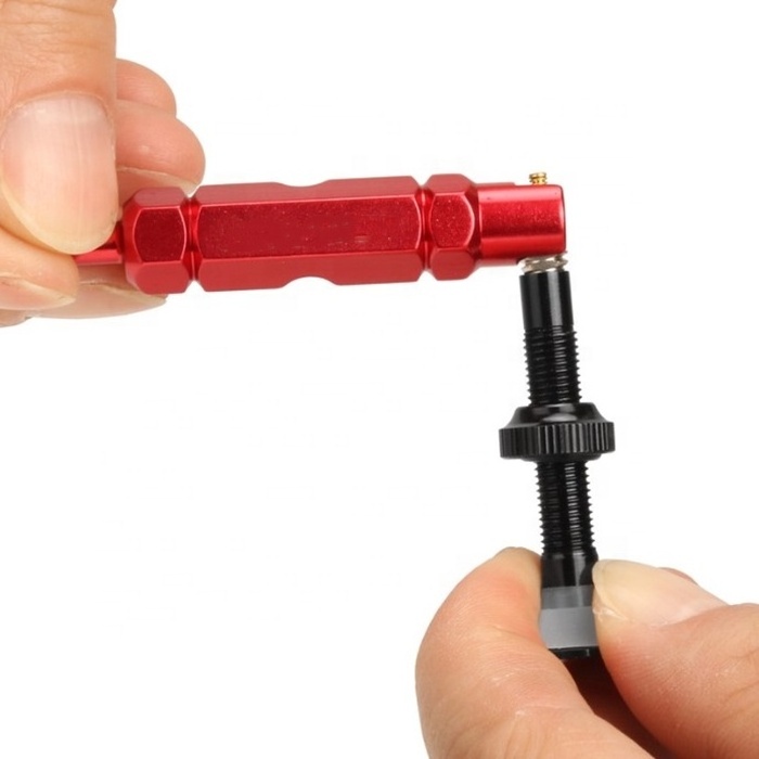 Tubeless Cycling Tire Valve Extender Removal Tool