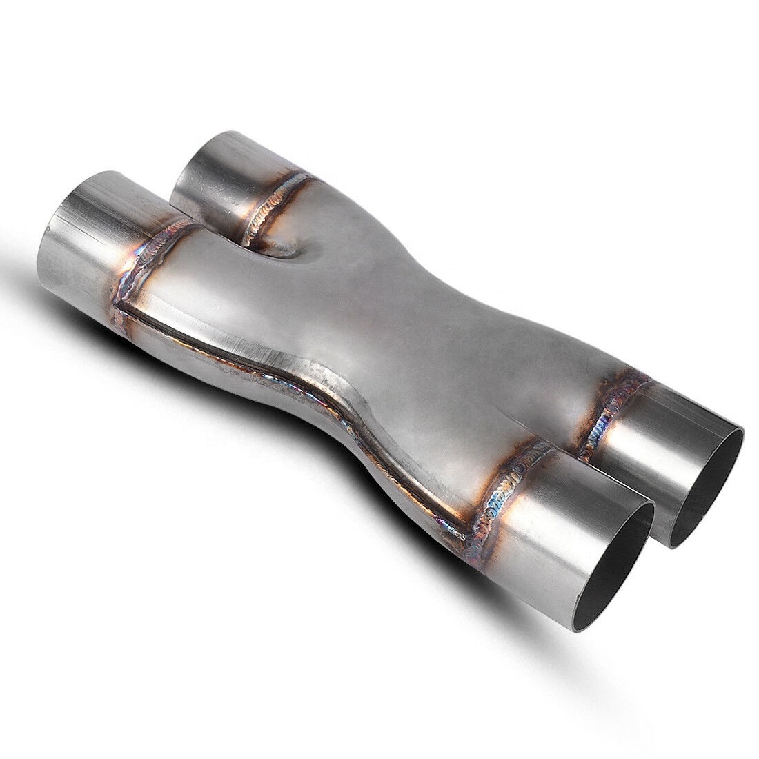 2inch 2.25inch 3inch Crossover X Pipe Universal Custom Dual Exhaust