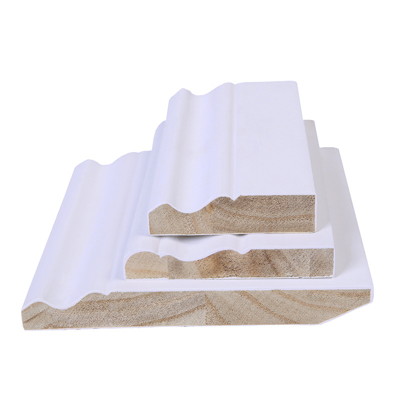 Wholesale Cheap Primed MDF Baseboards Wooden Skirting Board Covers