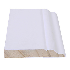 Wholesale Cheap Primed MDF Baseboards Wooden Skirting Board Covers