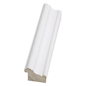 White Primed Wooden Door Trim Molding Wall Panel Decoration Frame Moulding