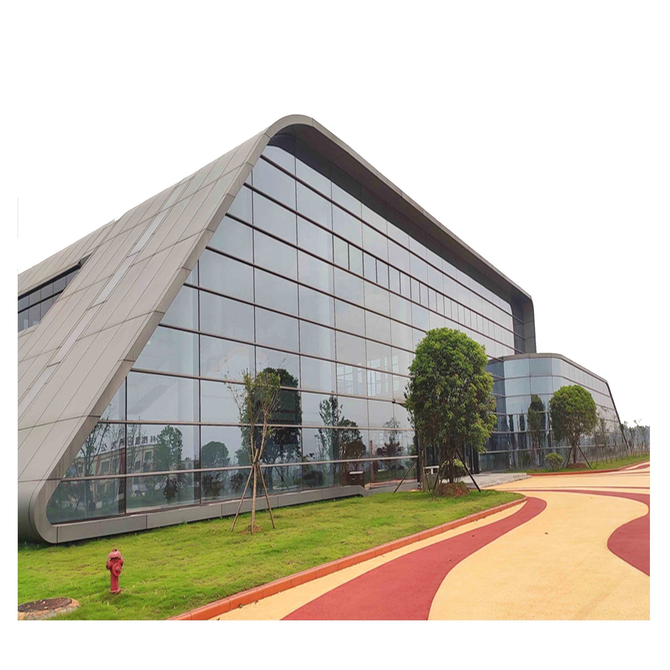 Prefabricated Industrial Hall Metal Roof Space Frame Church Building