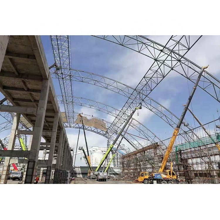 Steel Structure Metal Space Frame Steel Roof Trusses