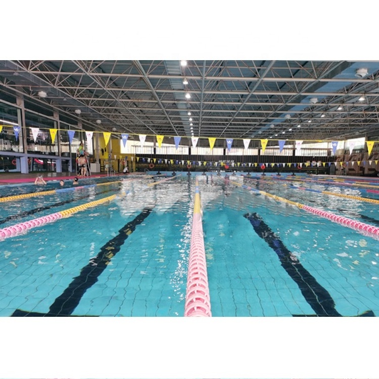 Large span steel structure indoor swimming pool metal roof