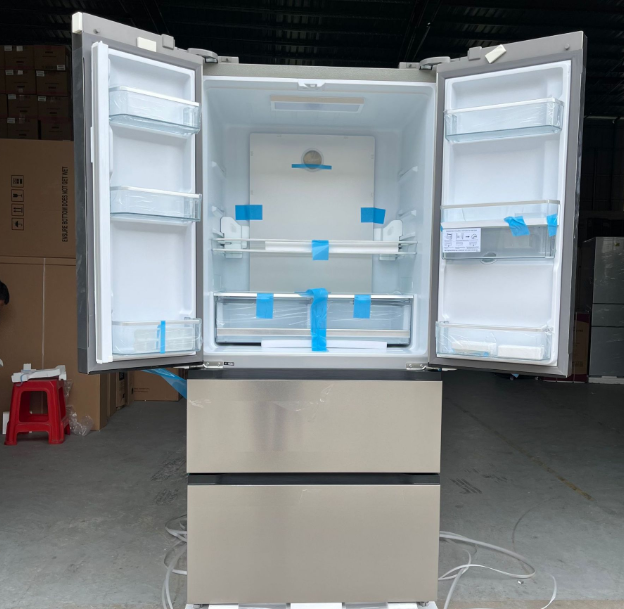 628L Refrigerator French Multi-door Home With Water Dispenser Refrigerator Air Cooled Frost Free Frequency Conversion Fridges