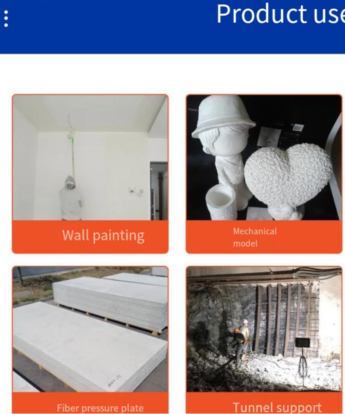 Gypsum powder model special high strength gypsum doll powder industrial building desulfurization gypsum