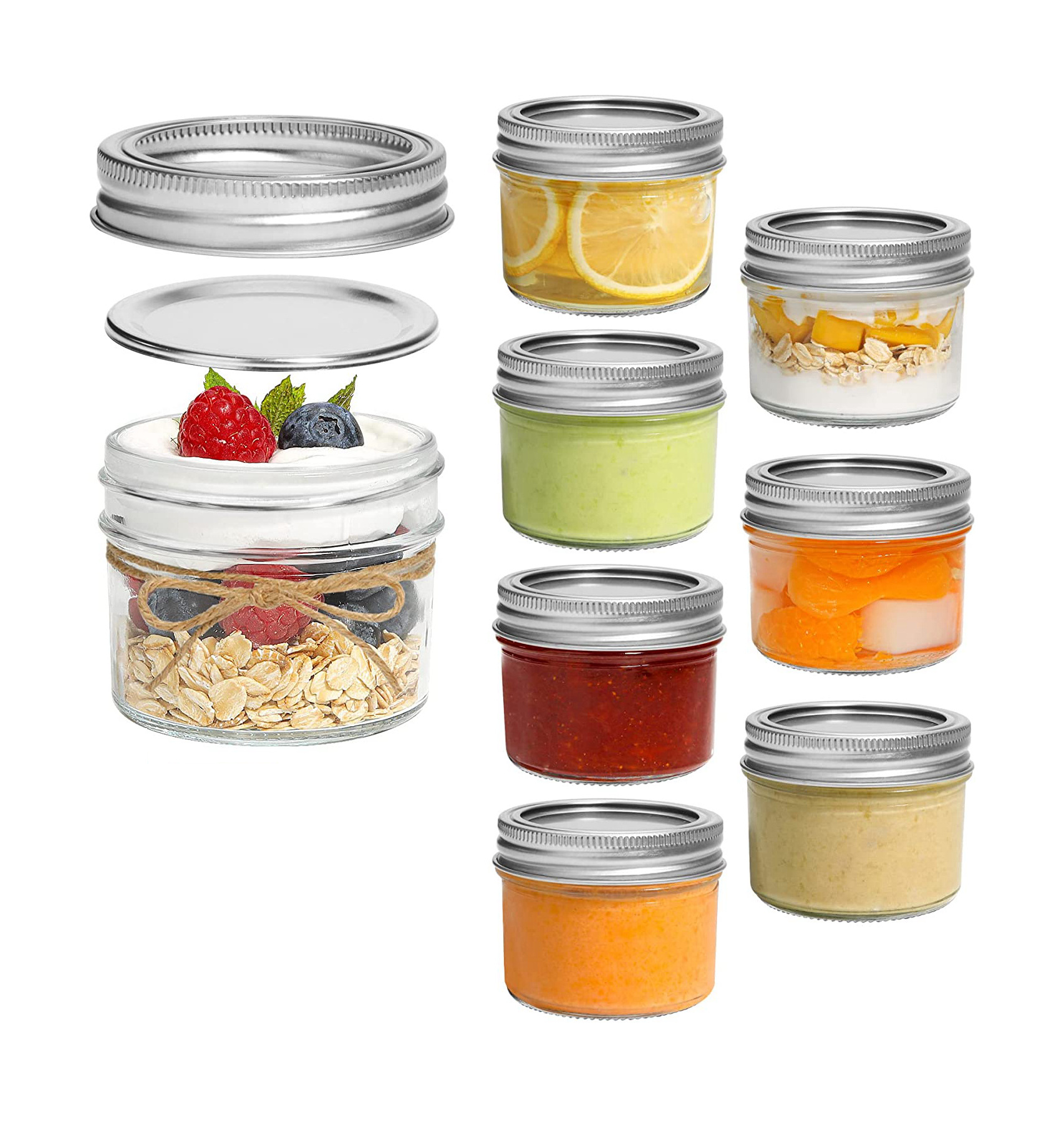 Wholesale mason jar wide mouth jar sealer for mason jars with vacuum lid