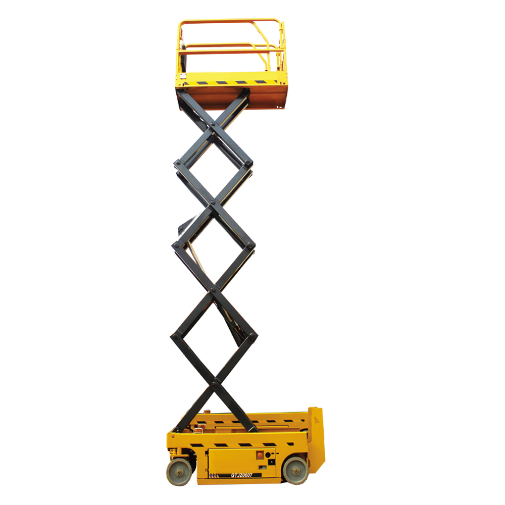 GTJZ0808 6m 8m 10m 12m18m 22m 24m 26m  Aerial Work Platform Hydraulic Man Lifts Mobile Scissor Lift Platform