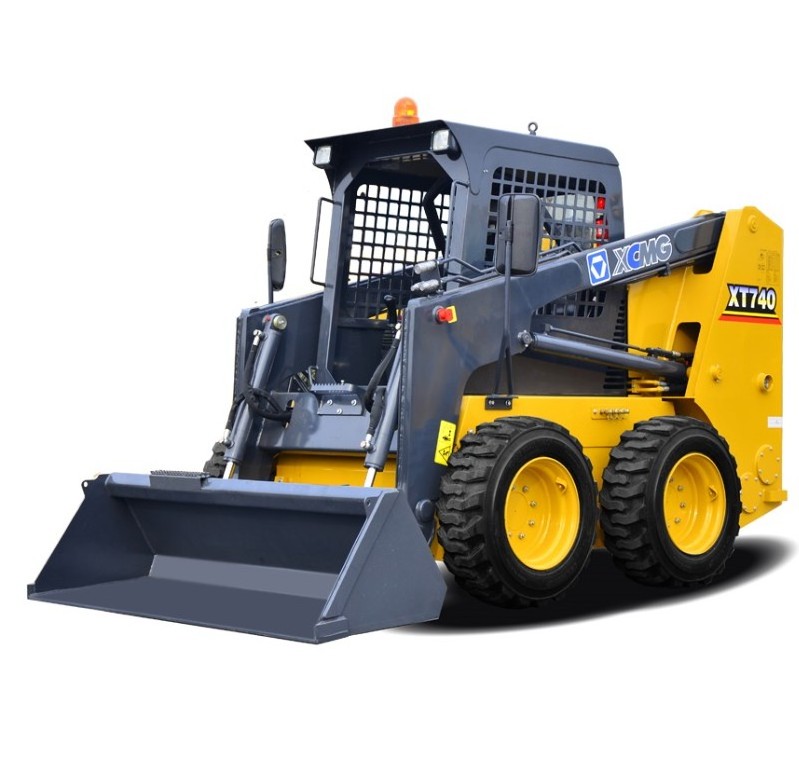 1ton Multifunction XC740K Mini Skid Steer Loader XT740 Brand New Small Loader For sale