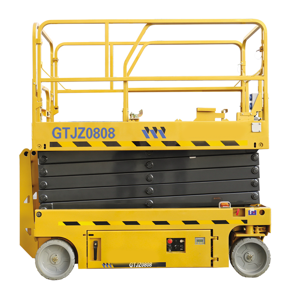 GTJZ0808 6m 8m 10m 12m18m 22m 24m 26m  Aerial Work Platform Hydraulic Man Lifts Mobile Scissor Lift Platform