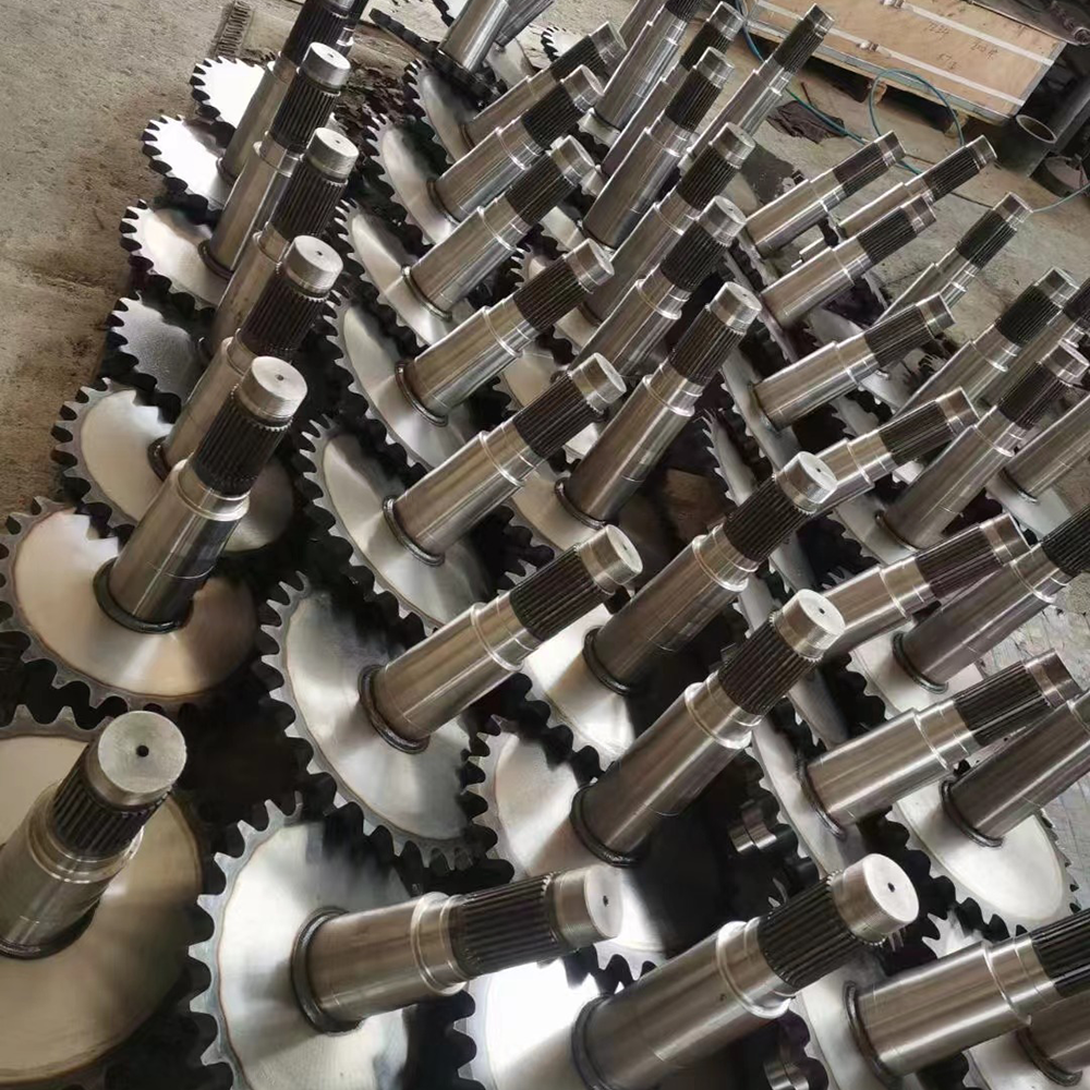 China Top 1 Brand Motor Grader machine 85513031 800107296  800107298 Transmission Steering pump Gear shaft gear