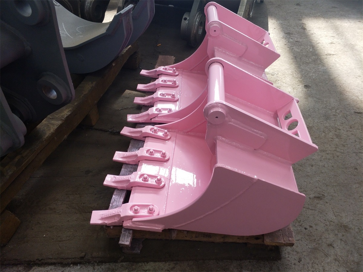 Mini digging buckets wide 400mm for excavator with MS01 quick hitch standard bucket