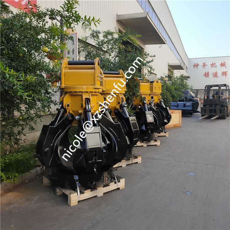 Customized Steel Scrap Metal Multi-peel Grab Hydraulic Orange Peel Grapple